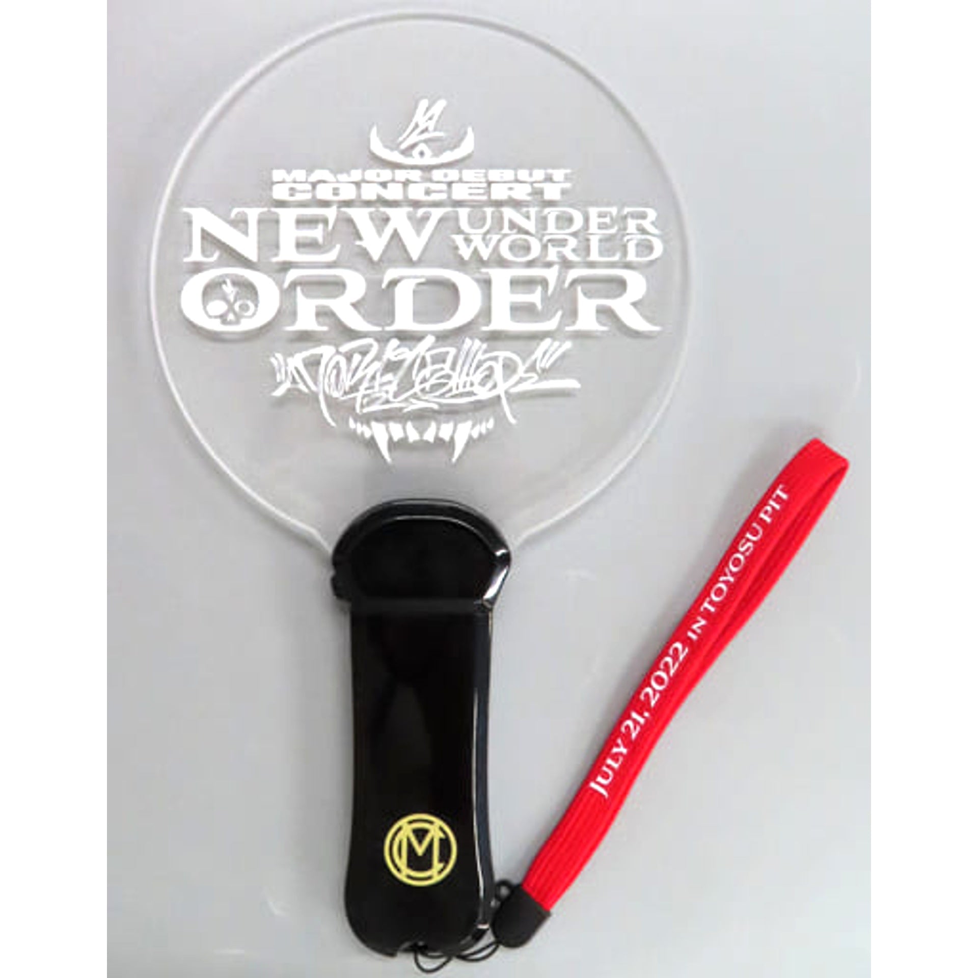 VTuber Hololive Event Logo Acrylic Light Mori Calliope Major Debut Concert New Underworld Order Limited [USED]