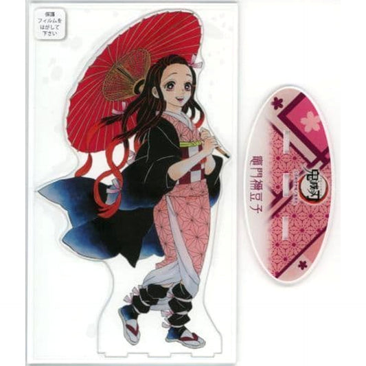 Nezuko Kamado Demon Slayer: Kimetsu no Yaiba Acrylic MEGA Figure Jump Characters Store Limited [USED]