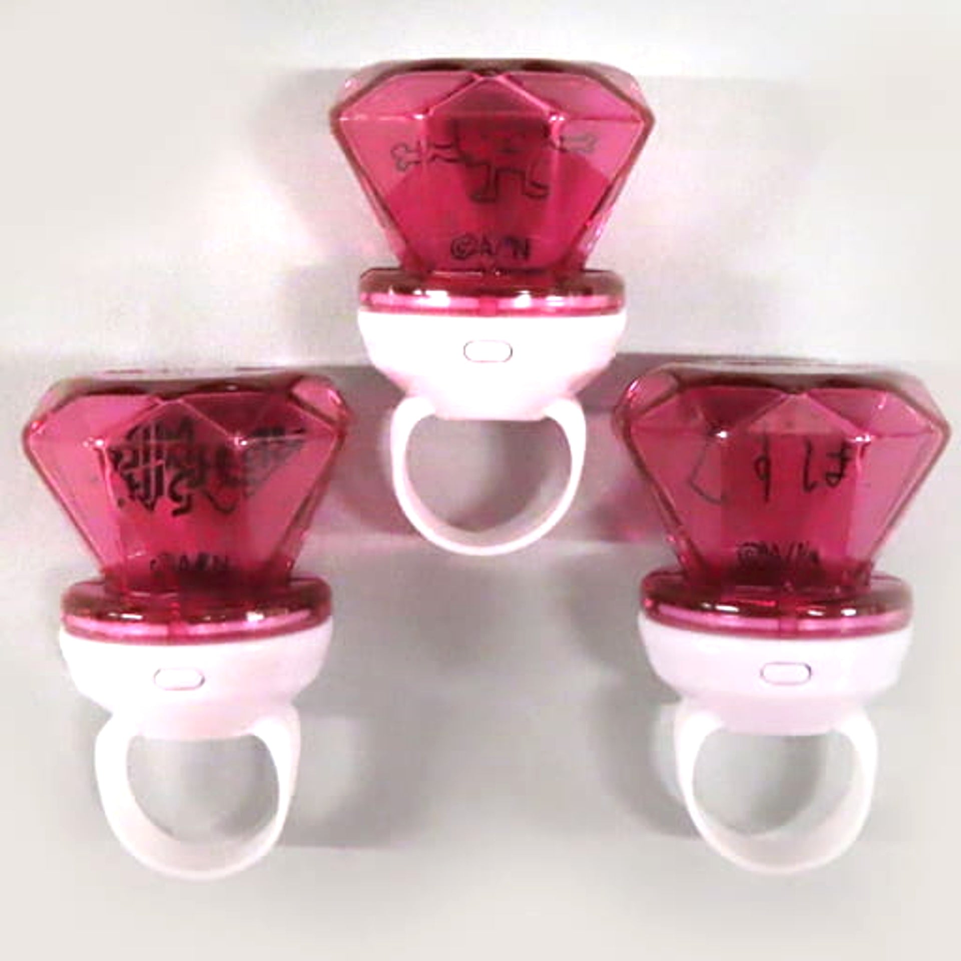 VTuber Nijisanji Kuzuha Set of 3 Ring Light Set Kuzuha & Kanae & ROF-MAO Three-Man Live Aim Higher Exclusive [USED]