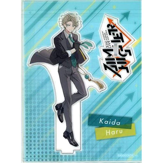 Kaida Haru Virtual YouTuber Nijisanji Acrylic Stand with AR Function Kuzuha & Kanae & ROF-MAO Three-Man LIVE Aim Higher [USED]