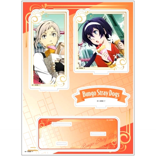Atsushi Nakajima & Kyoka Izumi Magazine Copyright Acrylic Diorama Bungo Stray Dogs [USED]