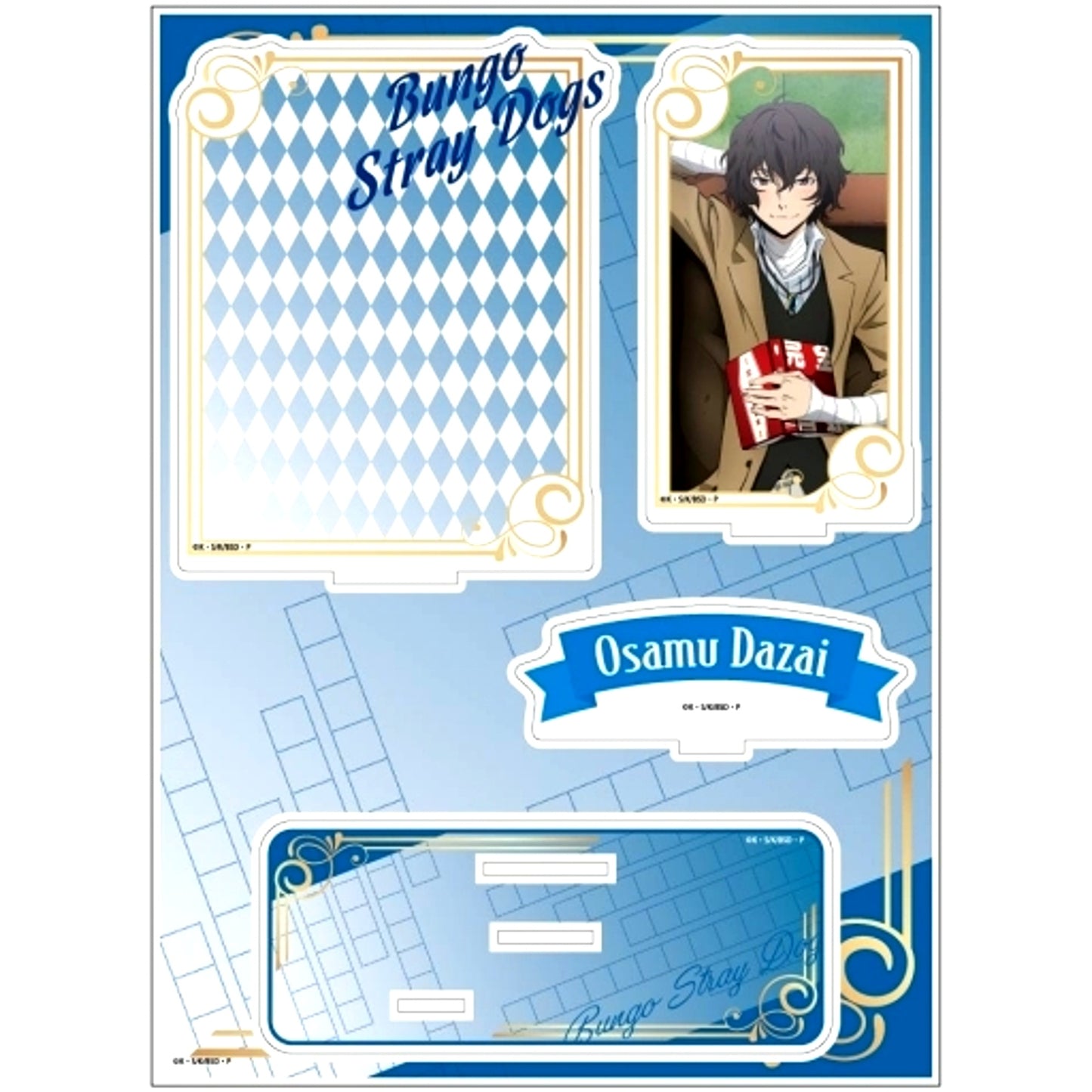 Osamu Dazai Magazine Copyright Acrylic Diorama Bungo Stray Dogs [USED]