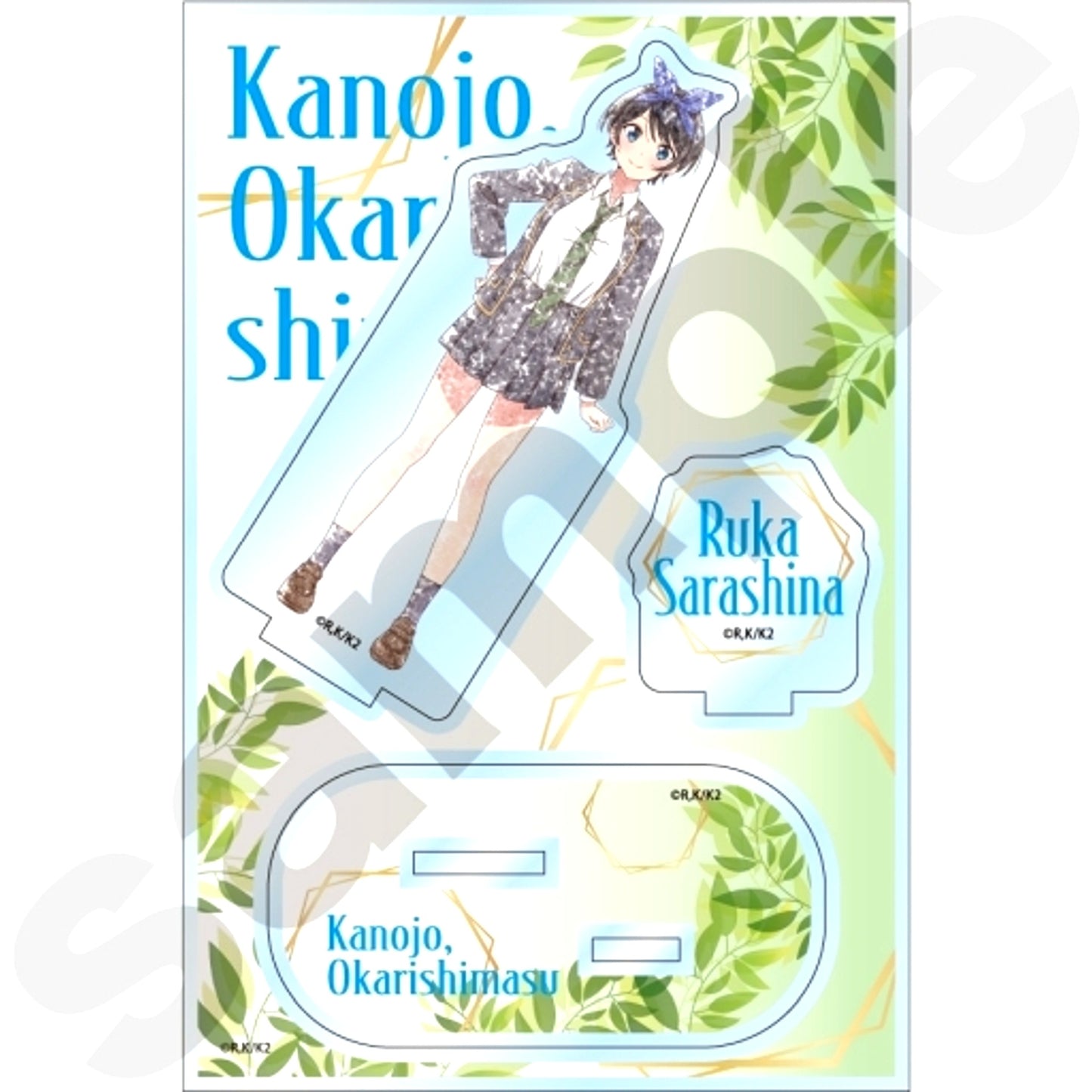 Ruka Sarashina Komorebi Art Acrylic Stand Jr. Rent-a-Girlfriend [USED]
