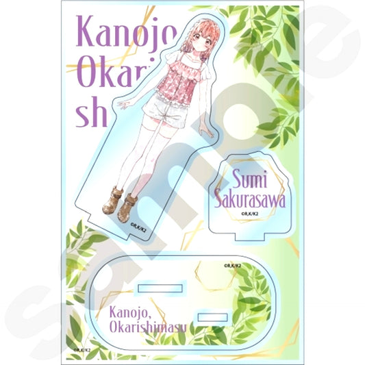 Sumi Sakurasawa Komorebi Art Acrylic Stand Jr. Rent-a-Girlfriend [USED]