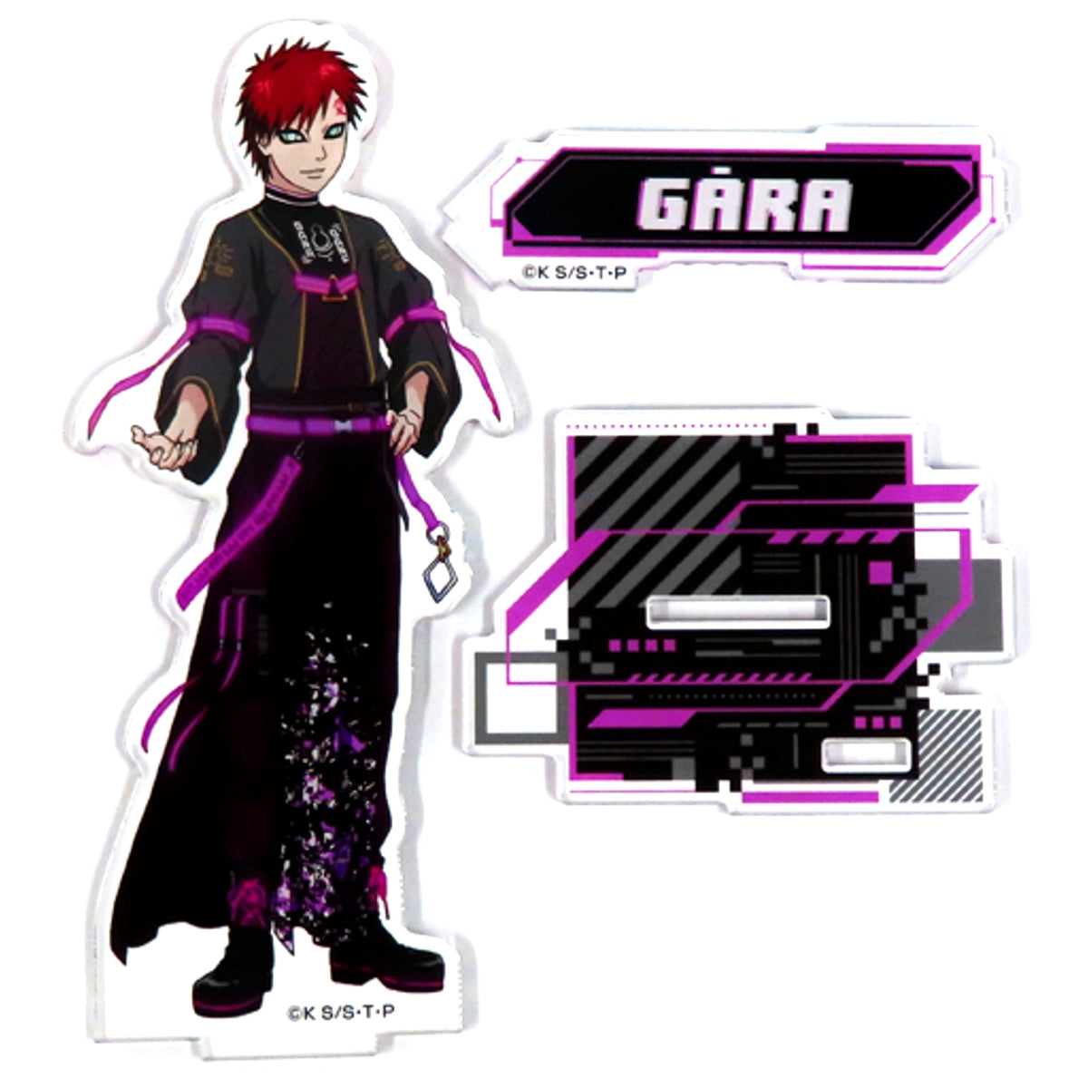 Gaara Naruto Shippuden Illustration BIG Acrylic Stand Vol. 2 [USED]