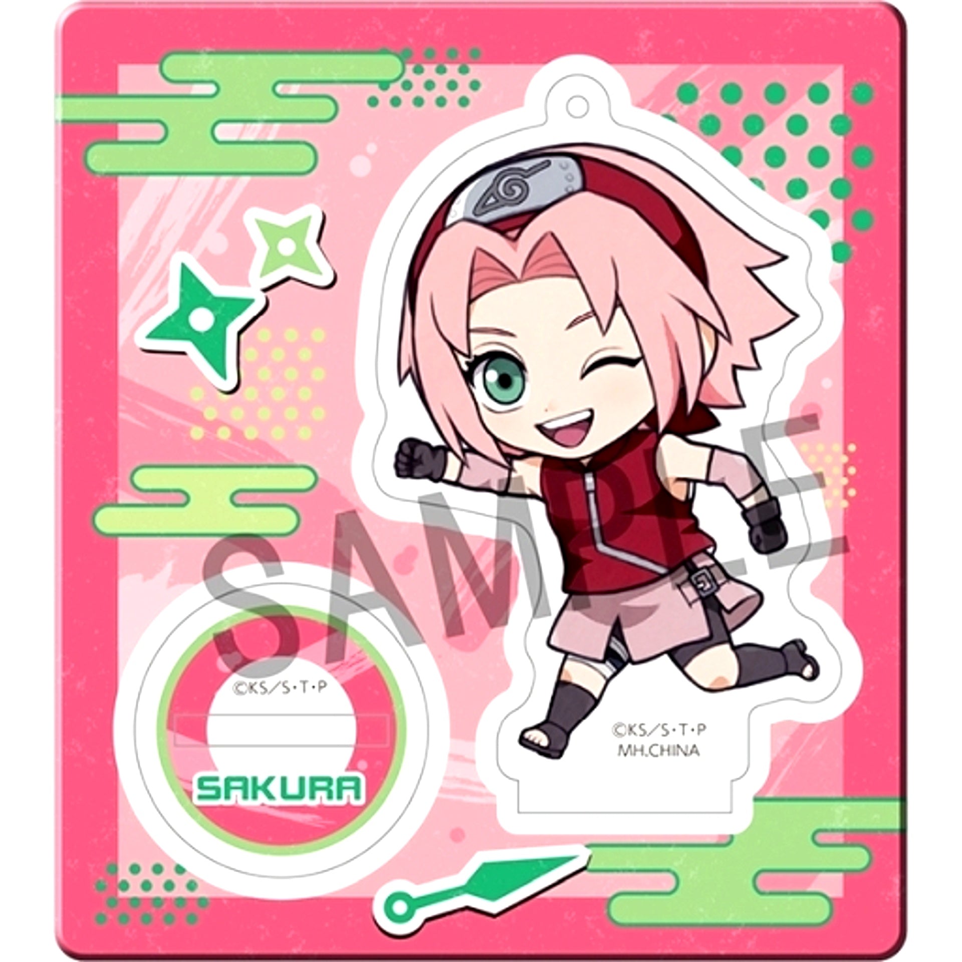 Sakura Haruno Tokotoko Acrylic Stand Naruto Shippuden [USED]