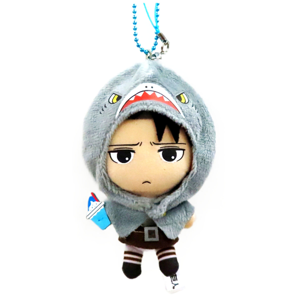 Attack on Titan Levi Ackerman Mascot Keychain LimitedUniversal Studios Japan 2022 Limited Keychains [USED]