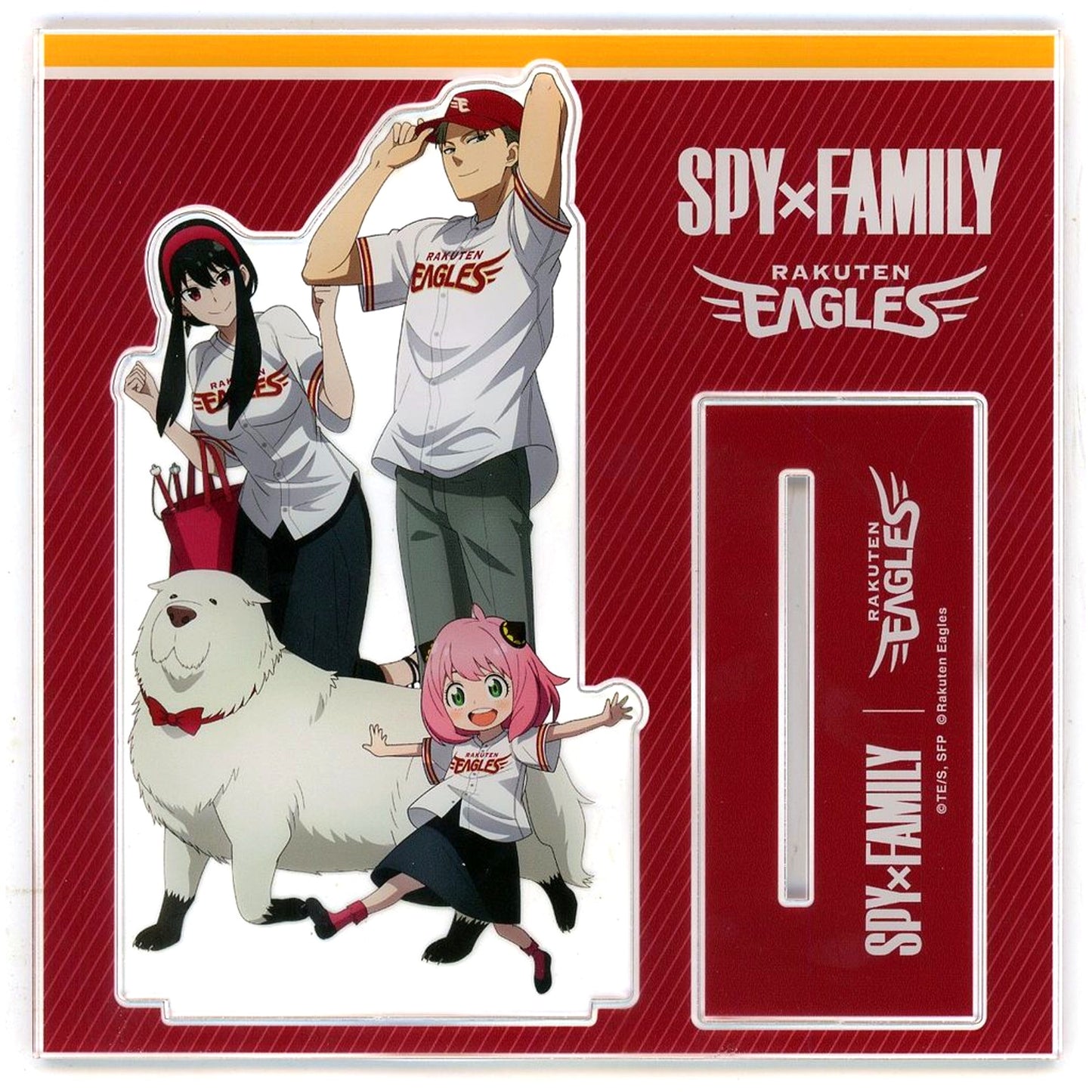 Forger Family Spy x Family Acrylic Stand Tohoku Rakuten Golden Eagles [USED]