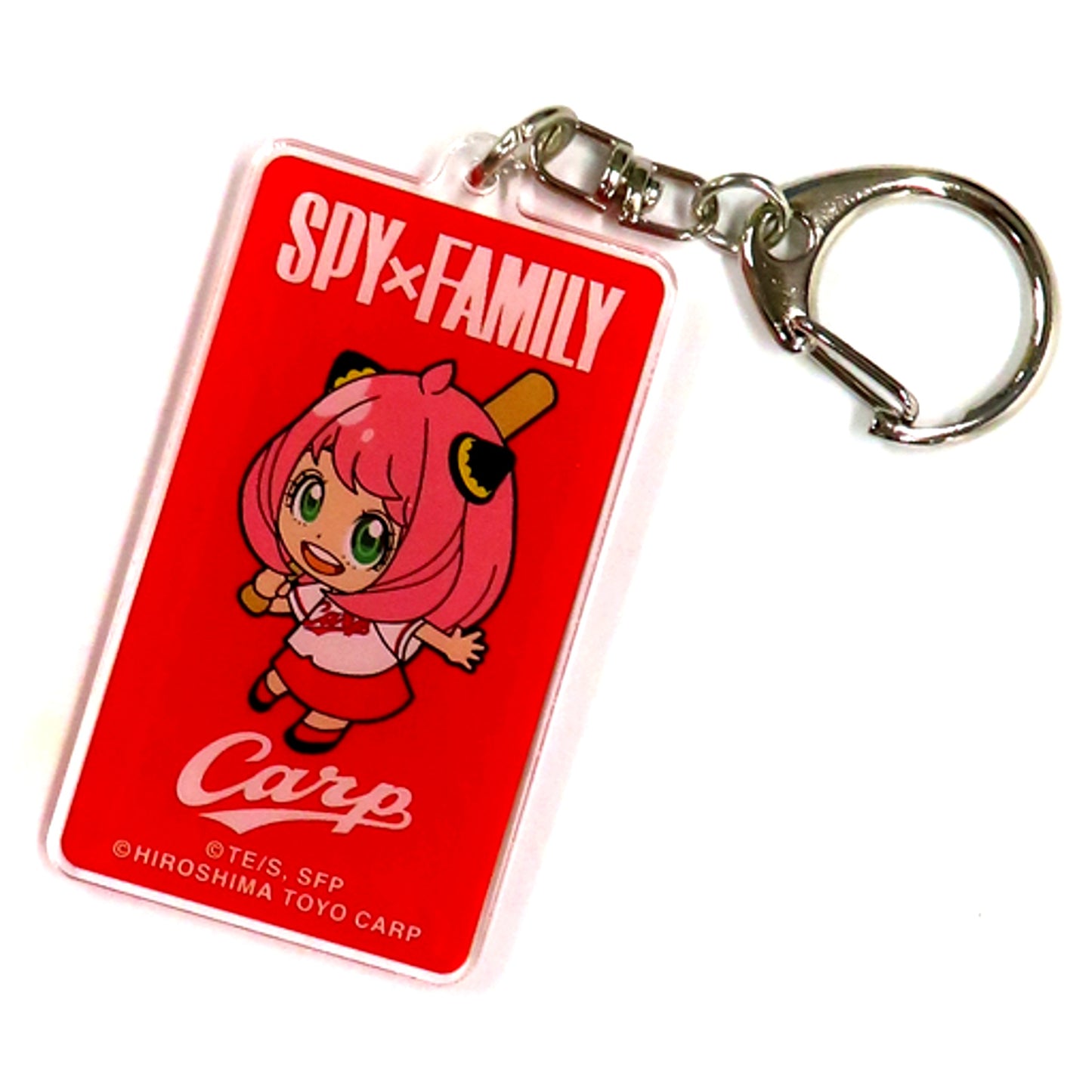 Anya Forger SPY x FAMILY x Hiroshima Toyo Carp Acrylic Keychain [USED]