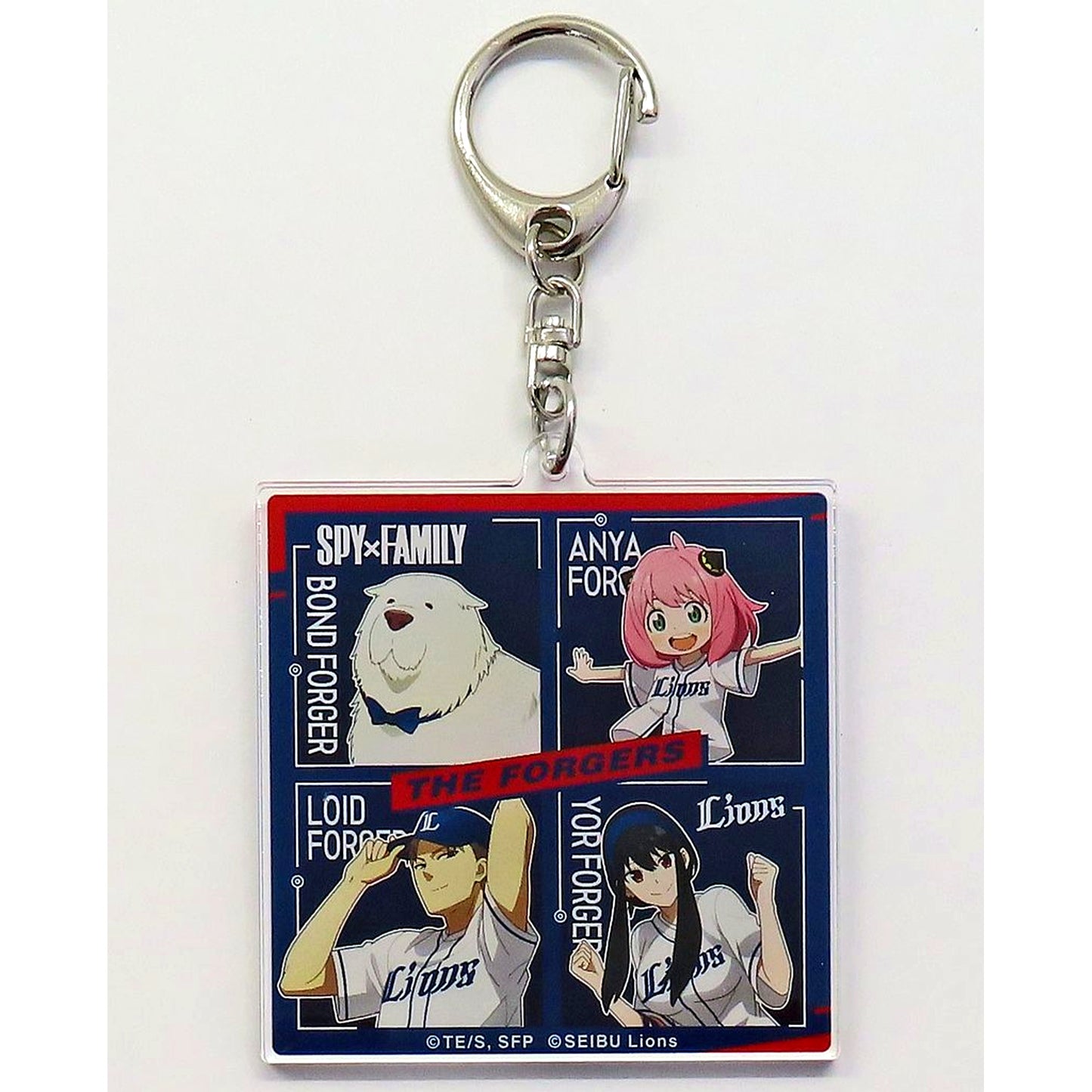Forger Family Spy x Family Saitama Seibu Lions Acrylic Keychain [USED]
