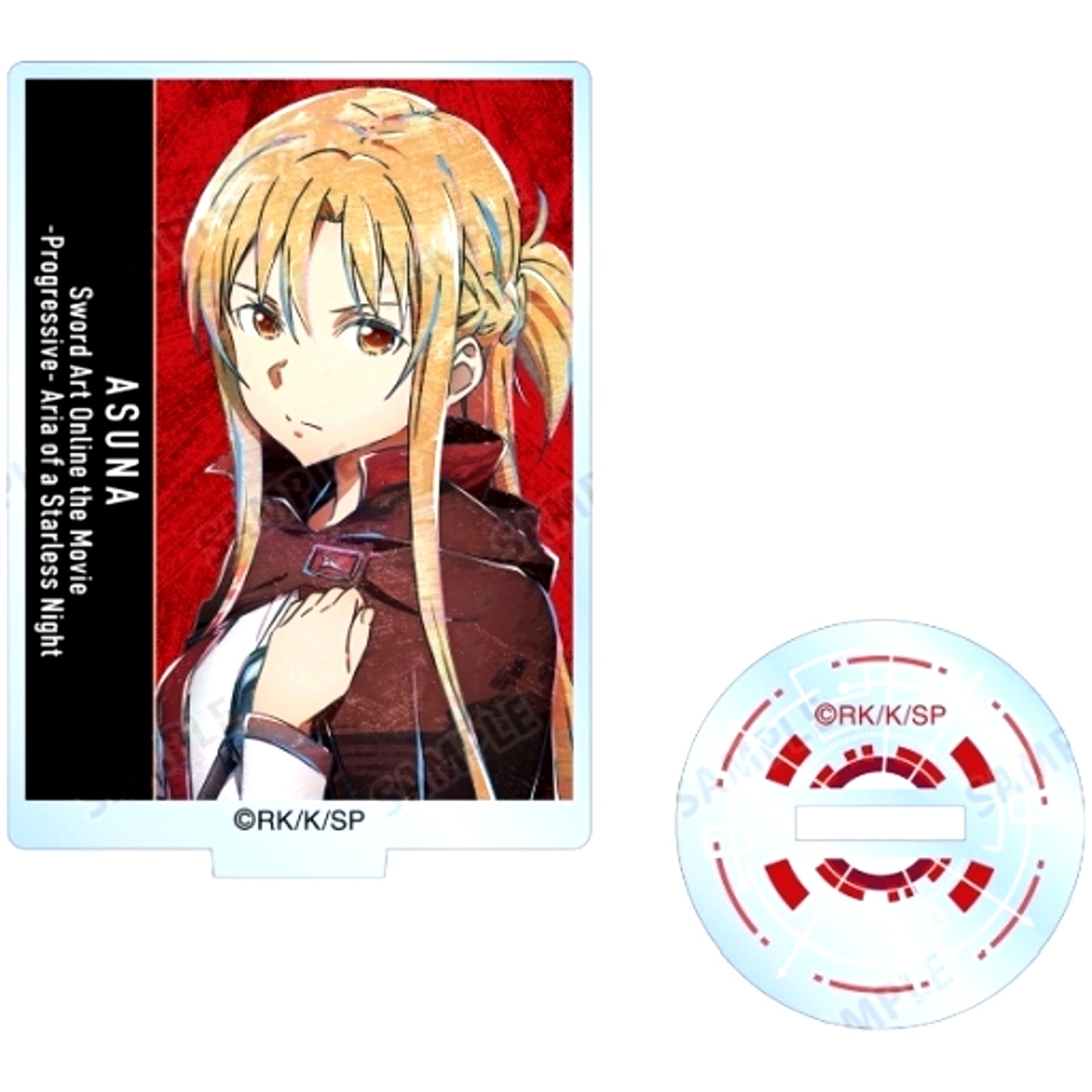 Asuna D. Sword Art Online the Movie Progressive Aria of a Starless Night Trading Ani-Art Vol. 4 Acrylic Stand [USED]