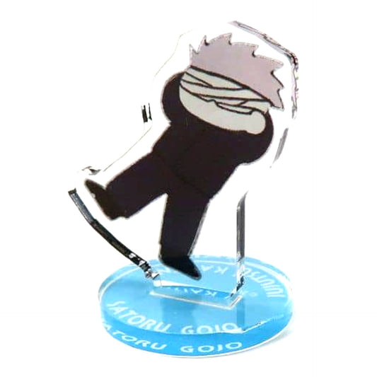 Satoru Gojo Jujutsu Kaisen 0 Trading Mini Acrylic Stand “Oyasumishimasu.” [USED]