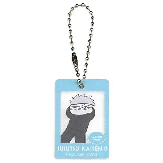 Satoru Gojo Jujutsu Kaisen 0 Trading Rubber Paint-Style Acrylic Keychain [USED]