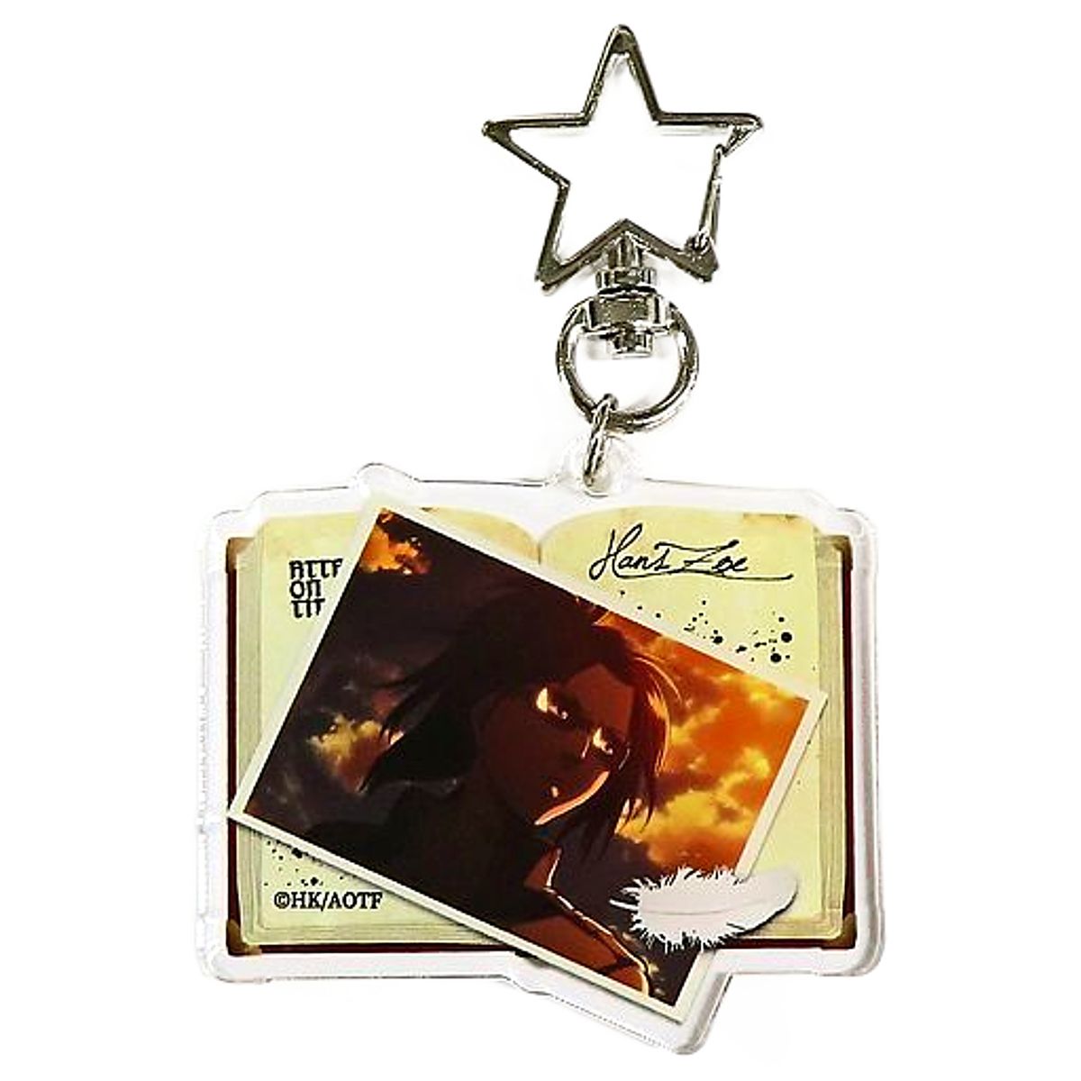 Hange Zoe Attack on Titan Kujibikido Online Kuji Break of Dawn Acrylic Charms Prize C-4 Charm [USED]