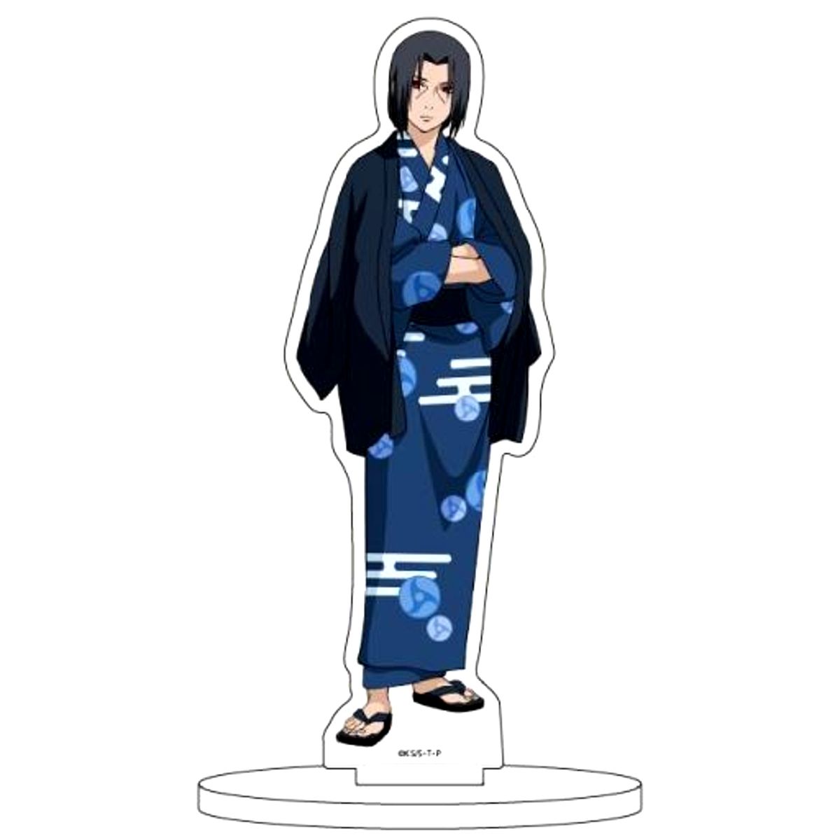 Itachi Uchiha Hot Spring Ver New Illustration Acrylic Stand Naruto [USED]
