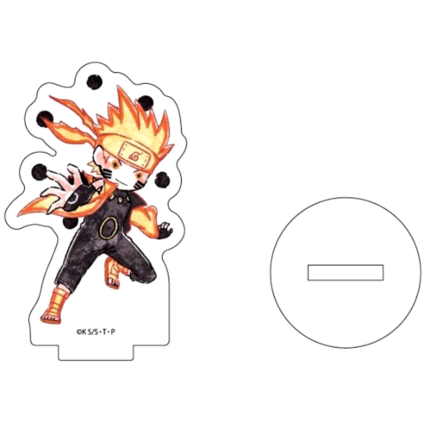Naruto Uzumaki Petit Acrylic Stand 05 GraffArt Naruto Shippuden [USED]