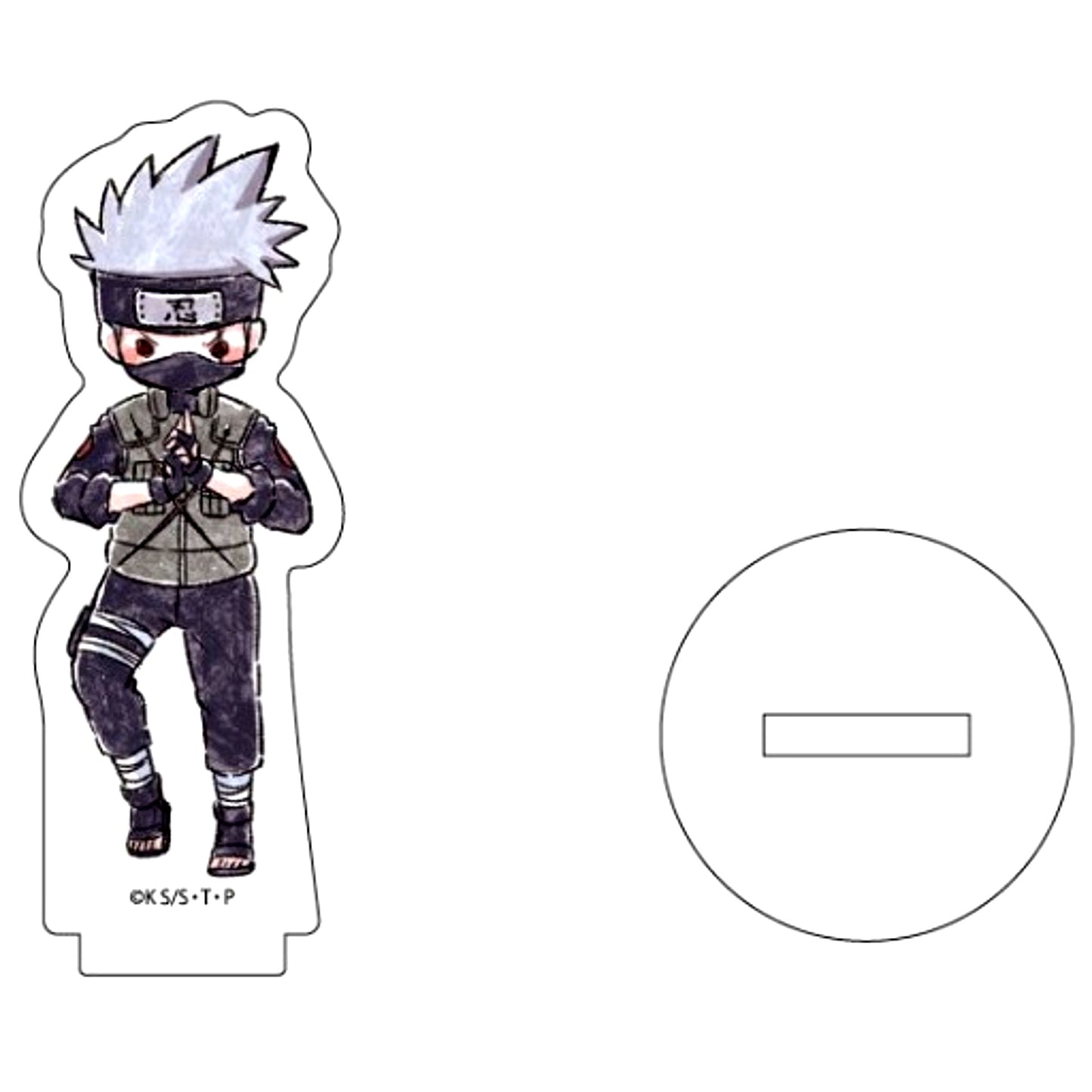 Kakashi Hatake 05. GraffArt Design Petit Acrylic Stand Naruto Shippuden [USED]