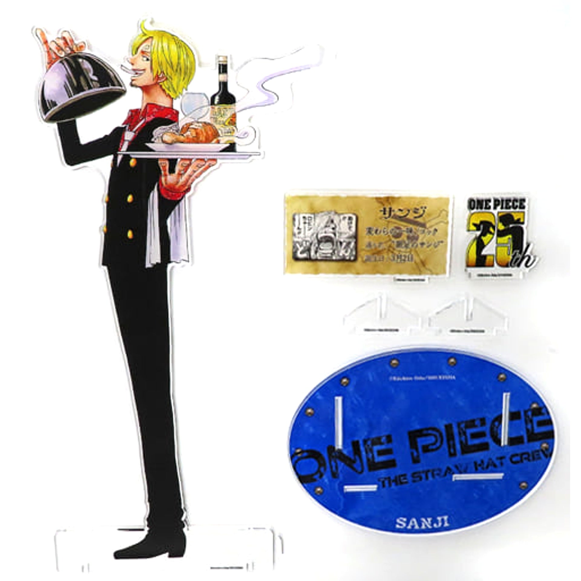 One Piece Sanji Acrylic GIGA Figure Acrylic Item [USED]