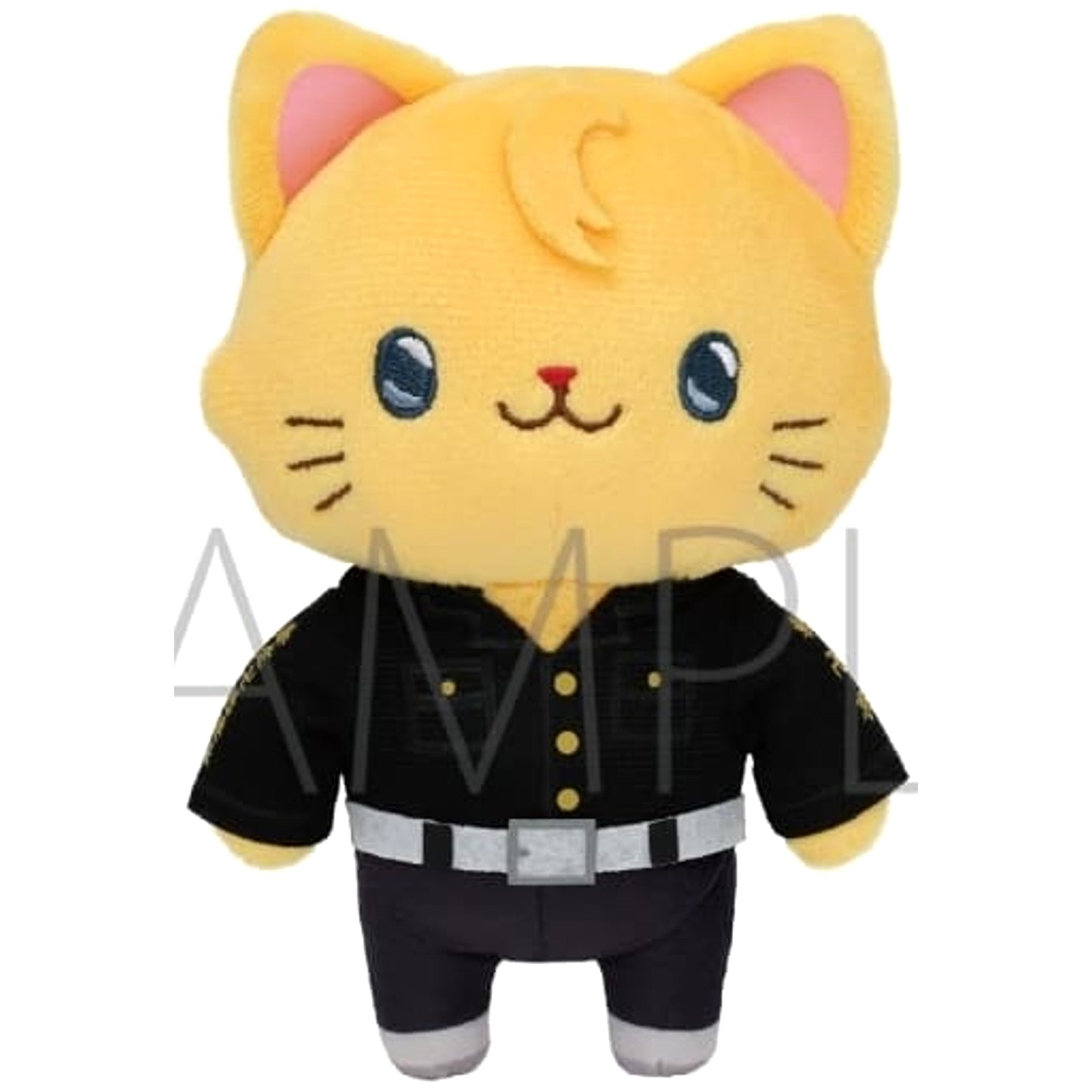 Tokyo Revengers Takemichi Hanagaki withCAT Plush Keychain with Eye Mask Keychains [USED]