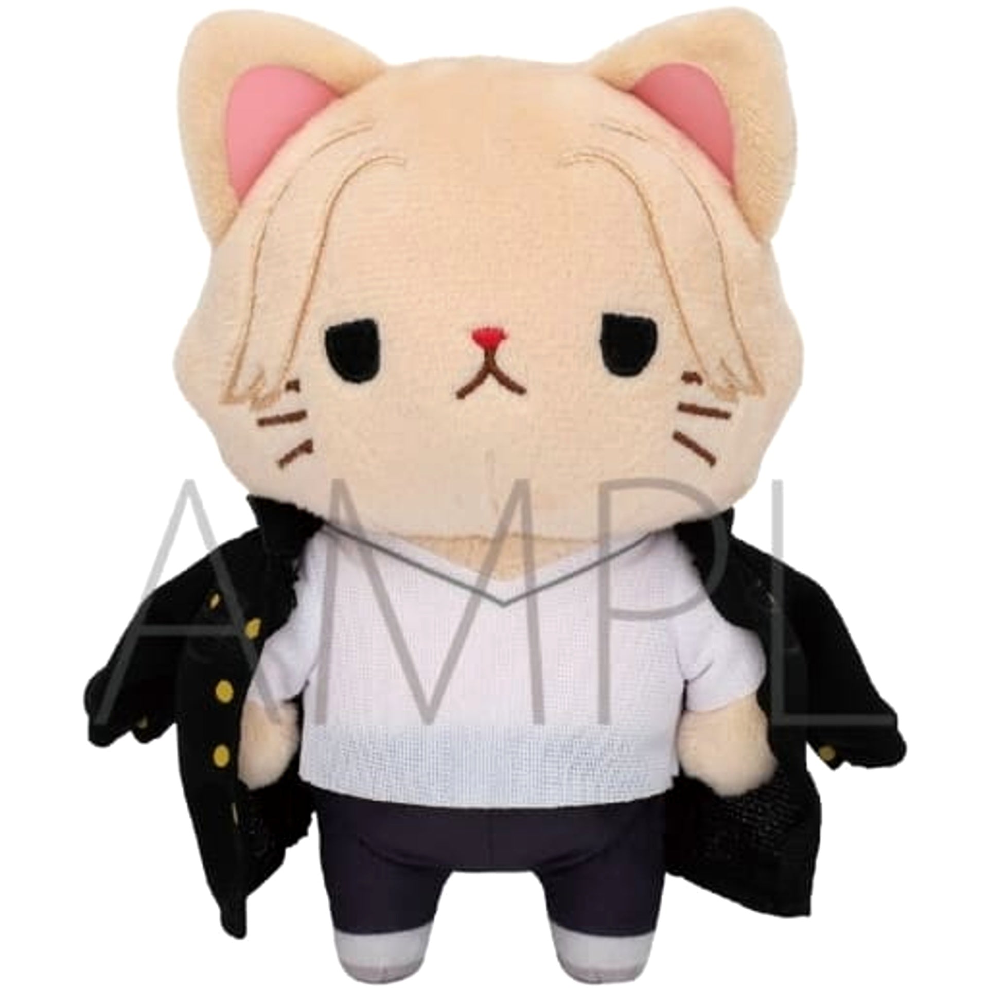 Tokyo Revengers Manjiro Sano withCAT Plush Keychain with Eye Mask Keychains [USED]