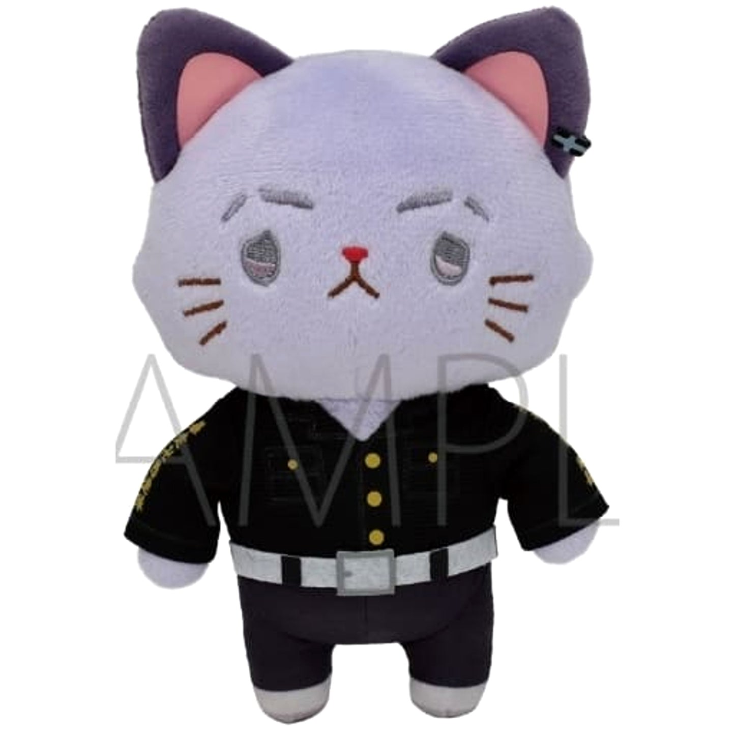 Tokyo Revengers Takashi Mitsuya withCAT Plush Keychain with Eye Mask Keychains [USED]