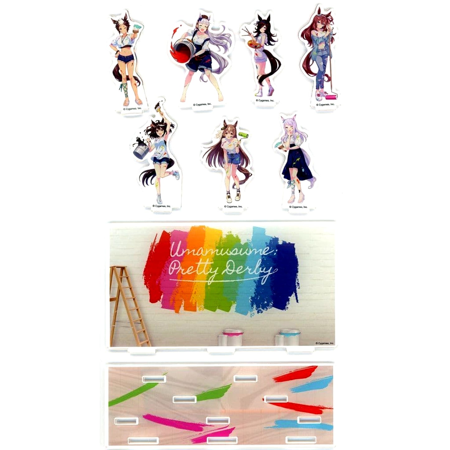 Uma Musume: Pretty Derby NAMCO Promotion Group Painter Style Acrylic Diorama [USED]