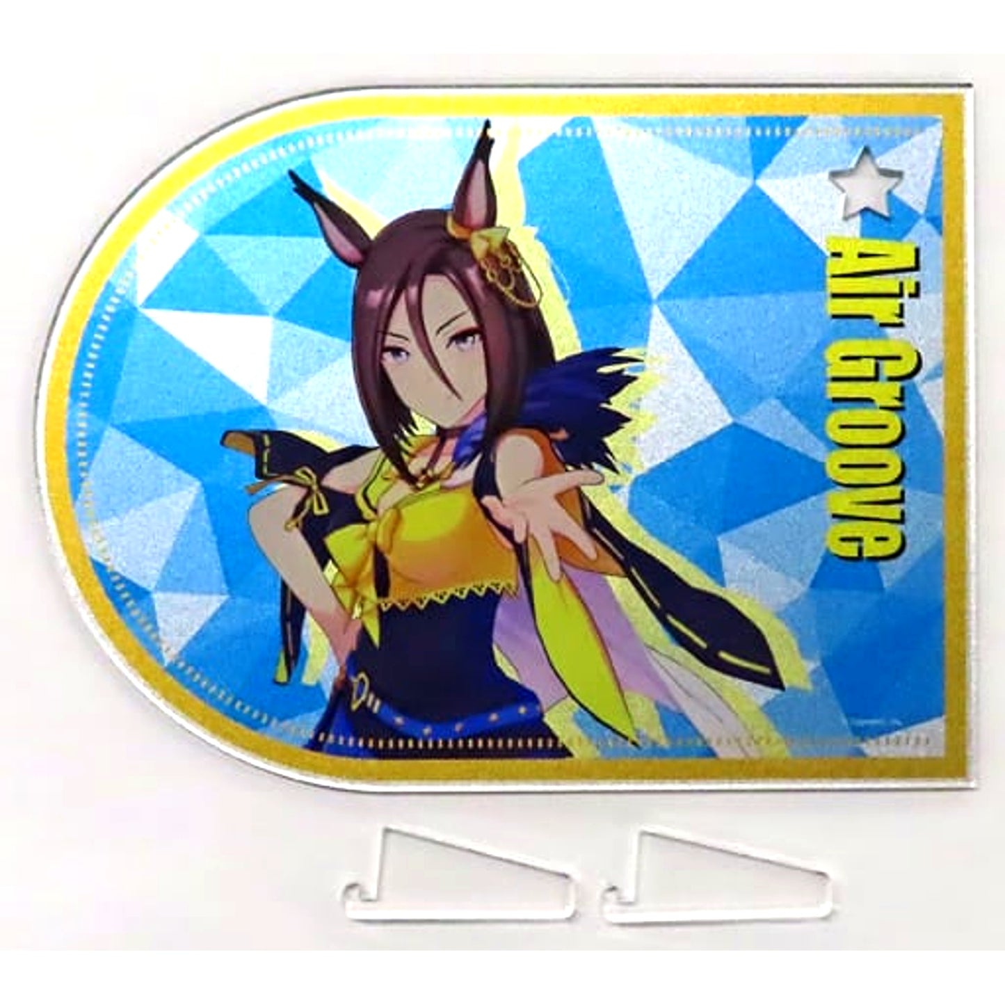 Air Groove Uma Musume: Pretty Derby NAMCO Promotion Acrylic Board Racing Outfit Ver. [USED]