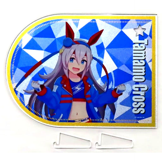 Tamamo Cross Uma Musume: Pretty Derby NAMCO Promotion Acrylic Board Racing Outfit Ver. [USED]
