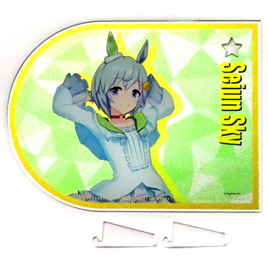 Seiun Sky (Racing Outfit) Acrylic Board Uma Musume: Pretty Derby NAMCO Promotion [USED]