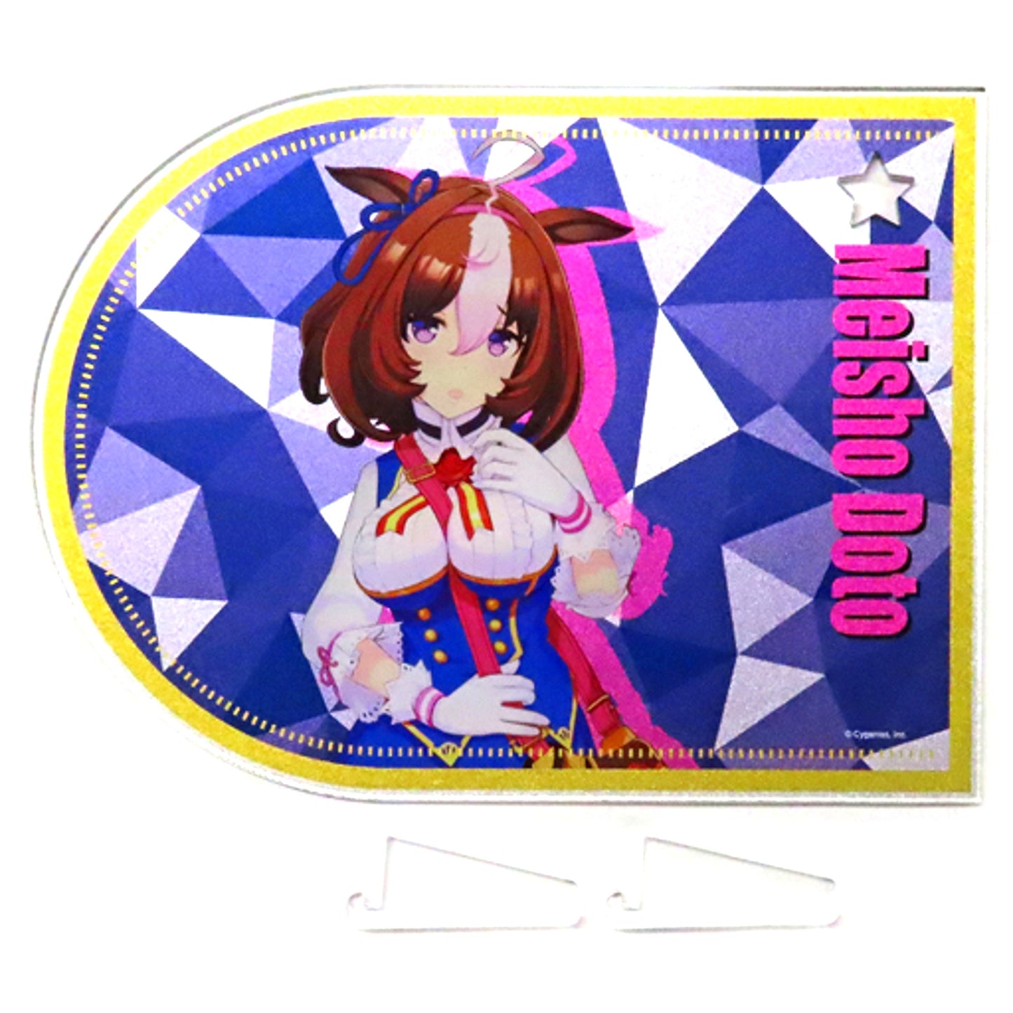 Meisho Doto Racing Suit Uma Musume Pretty Derby Acrylic Board NAMCO Promotion [USED]
