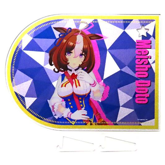 Meisho Doto Racing Suit Uma Musume Pretty Derby Acrylic Board NAMCO Promotion [USED]