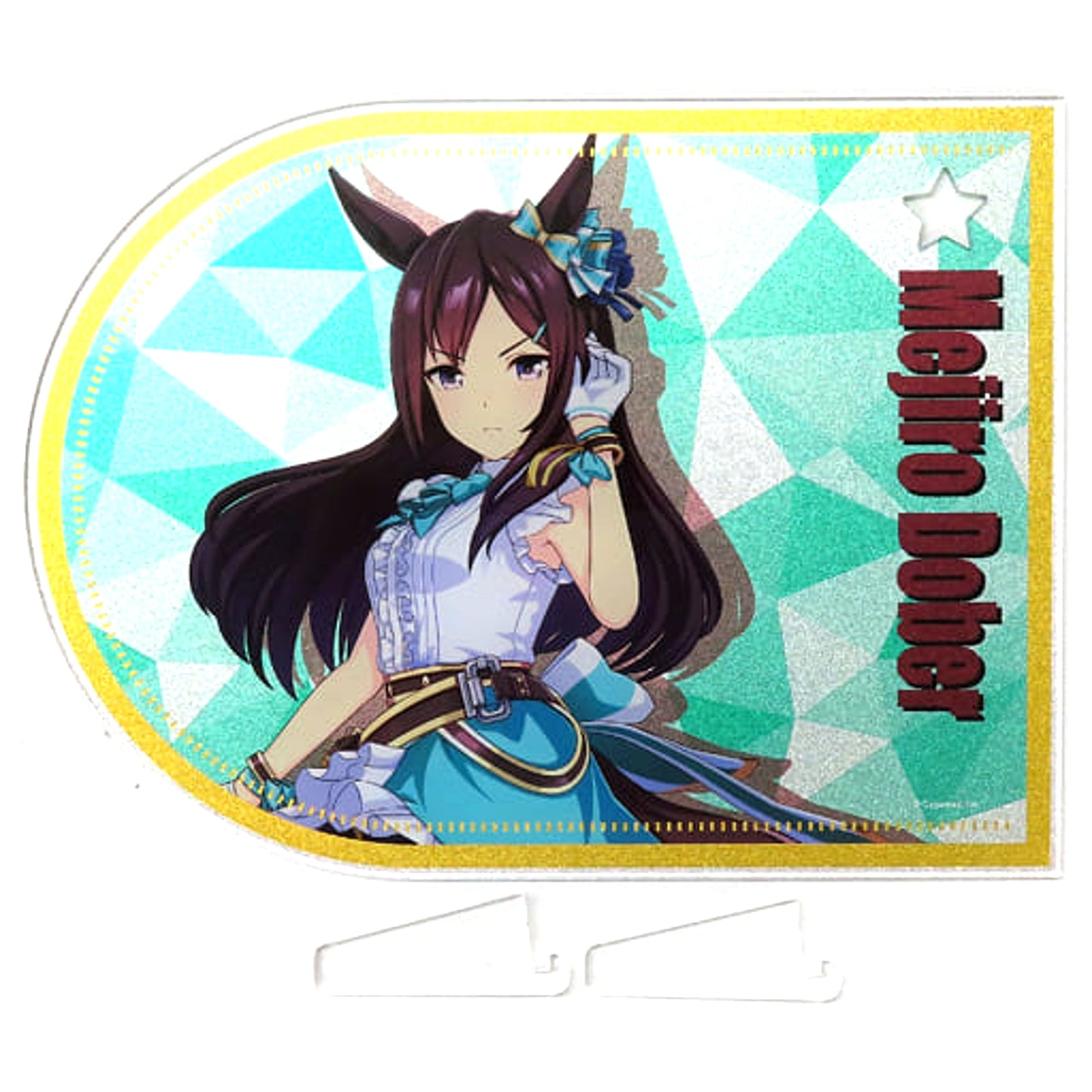 Mejiro Dobel Uma Musume: Pretty Derby NAMCO Promotion Acrylic Board Racing Outfit Ver. [USED]