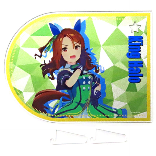 King Halo Racing Outfit Acrylic Board Umamusume: Pretty Derby Namco Promotion [USED]