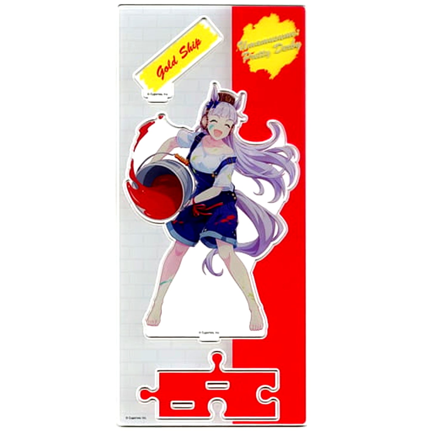 Gold Ship Uma Musume Pretty Derby Acrylic Stand Painter Style NAMCO Promotion [USED]