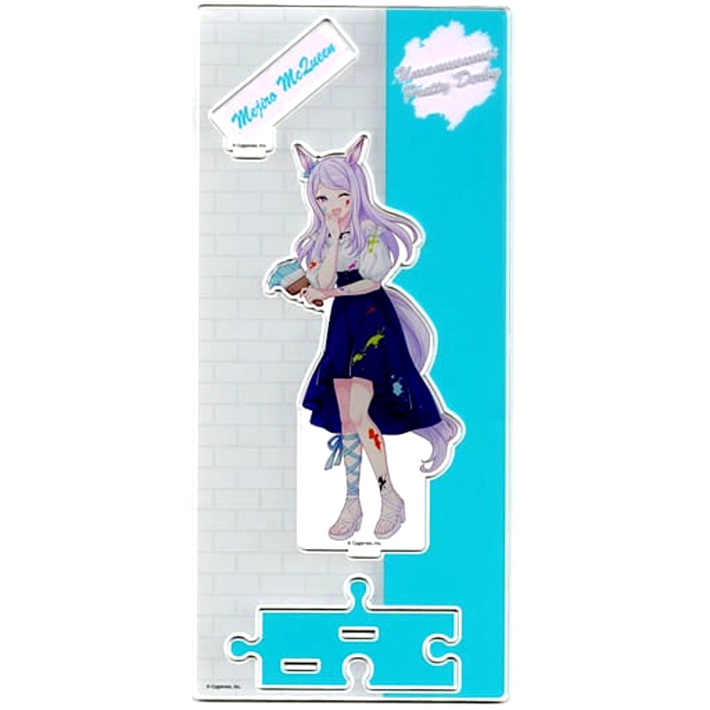 Mejiro McQueen Umamusume Pretty Derby Painter Style Acrylic Stand Namco Promotion [USED]