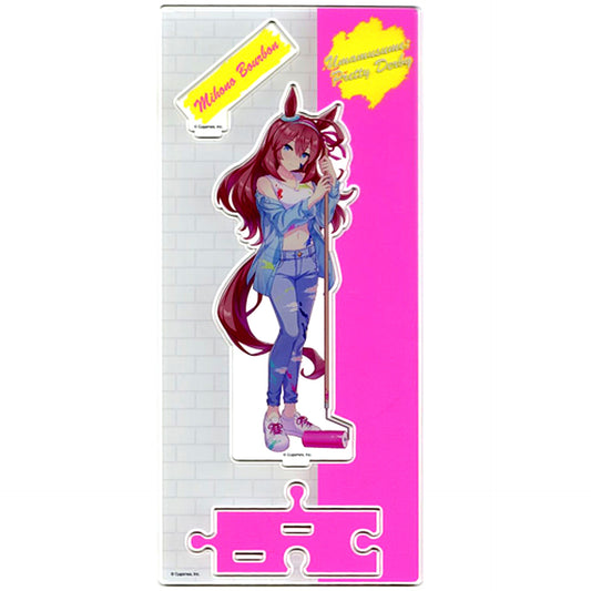 Mihono Bourbon Painter Style Acrylic Stand Uma Musume Pretty Derby Namco Promotion [USED]