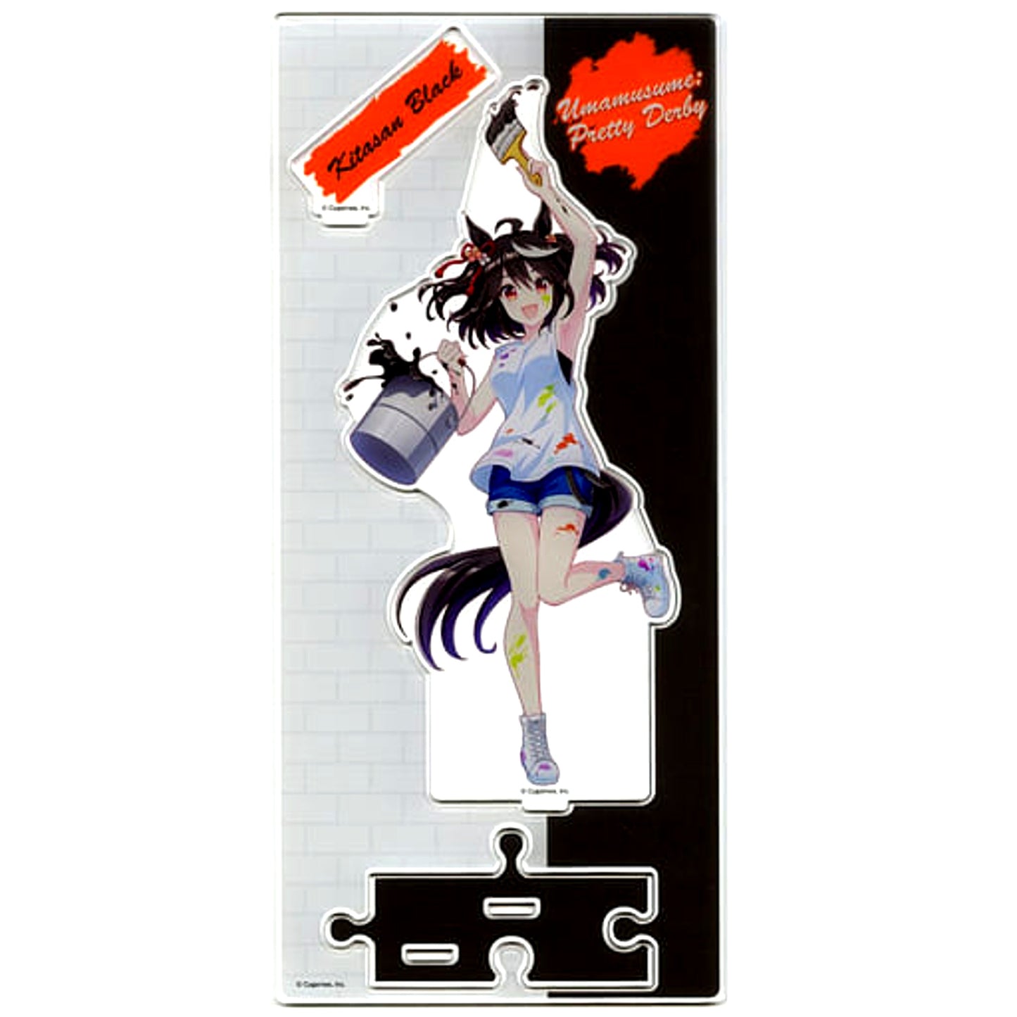 Kitasan Black Umamusume Pretty Derby Painter Style Acrylic Stand Namco Promotion [USED]
