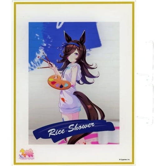 Umamusume: Pretty Derby Rice Shower Painter Style NAMCO Promotion Lottery Acrylic Board Prize A-5 Acrylic Item [USED]
