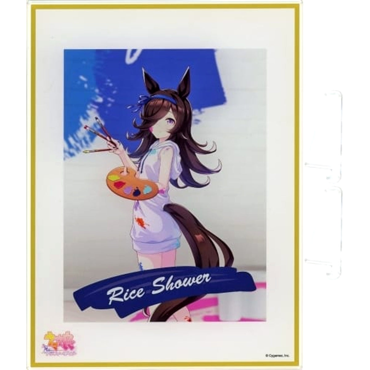 Umamusume: Pretty Derby Rice Shower Painter Style NAMCO Promotion Lottery Acrylic Board Prize A-5 Acrylic Item [USED]