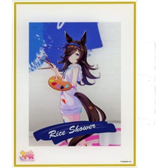 Umamusume: Pretty Derby Rice Shower Painter Style NAMCO Promotion Lottery Acrylic Board Prize A-5 Acrylic Item [USED]