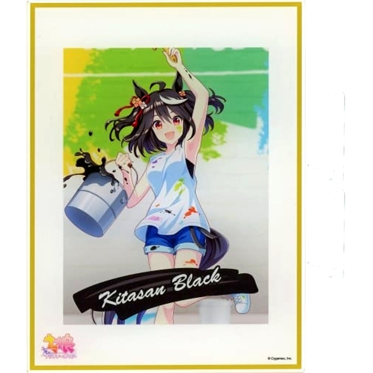 Kitasan Black Uma Musume: Pretty Derby NAMCO Promotion Lottery Painter Style Acrylic Board Prize A-7 [USED]