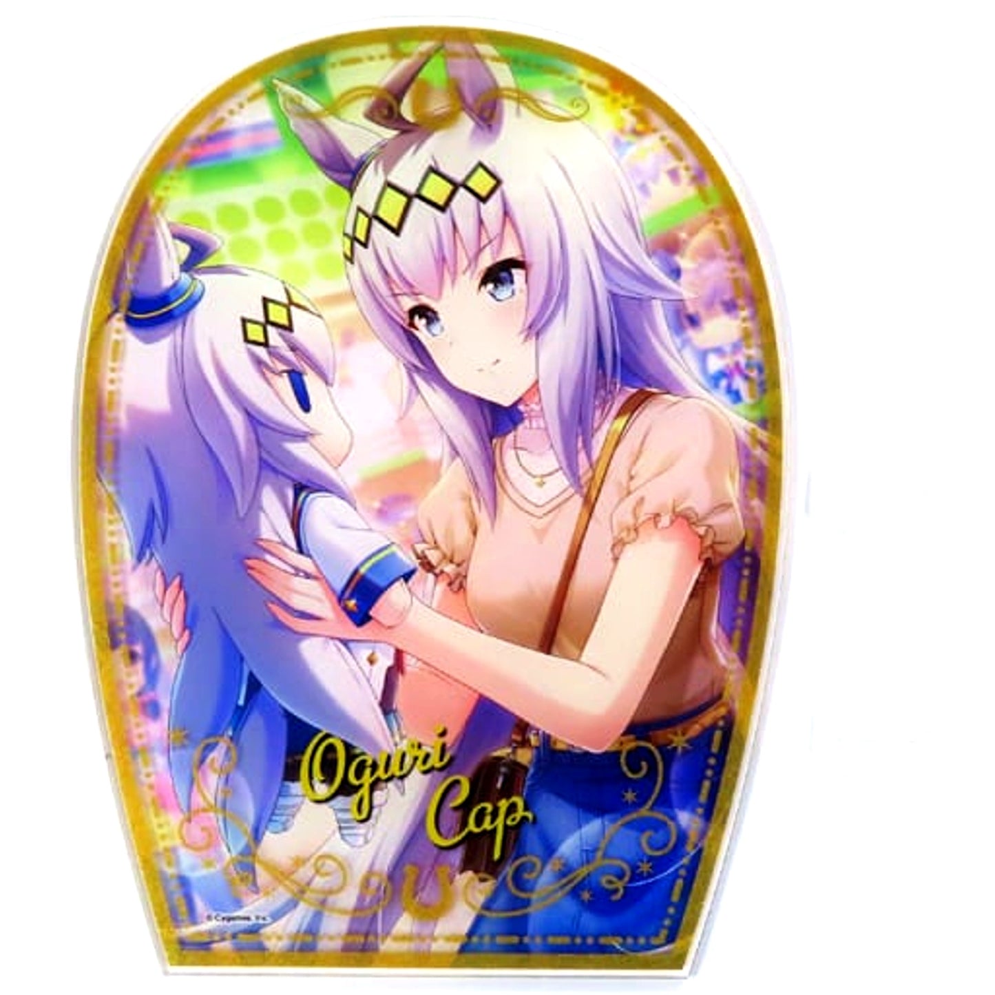 Oguri Cap Uma Musume: Pretty Derby NAMCO Promotion Lottery Acrylic Board Prize A-9 [USED]