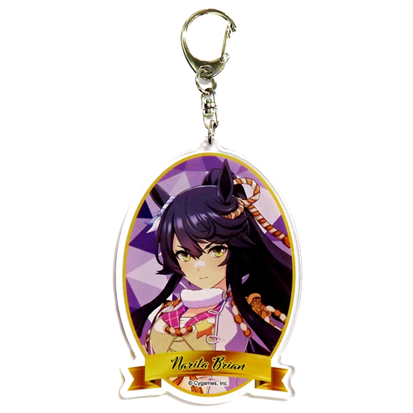 Narita Brian Race Uniform Uma Musume Pretty Derby Acrylic Keychain NAMCO Promotion Lottery Prize B-16 [USED]