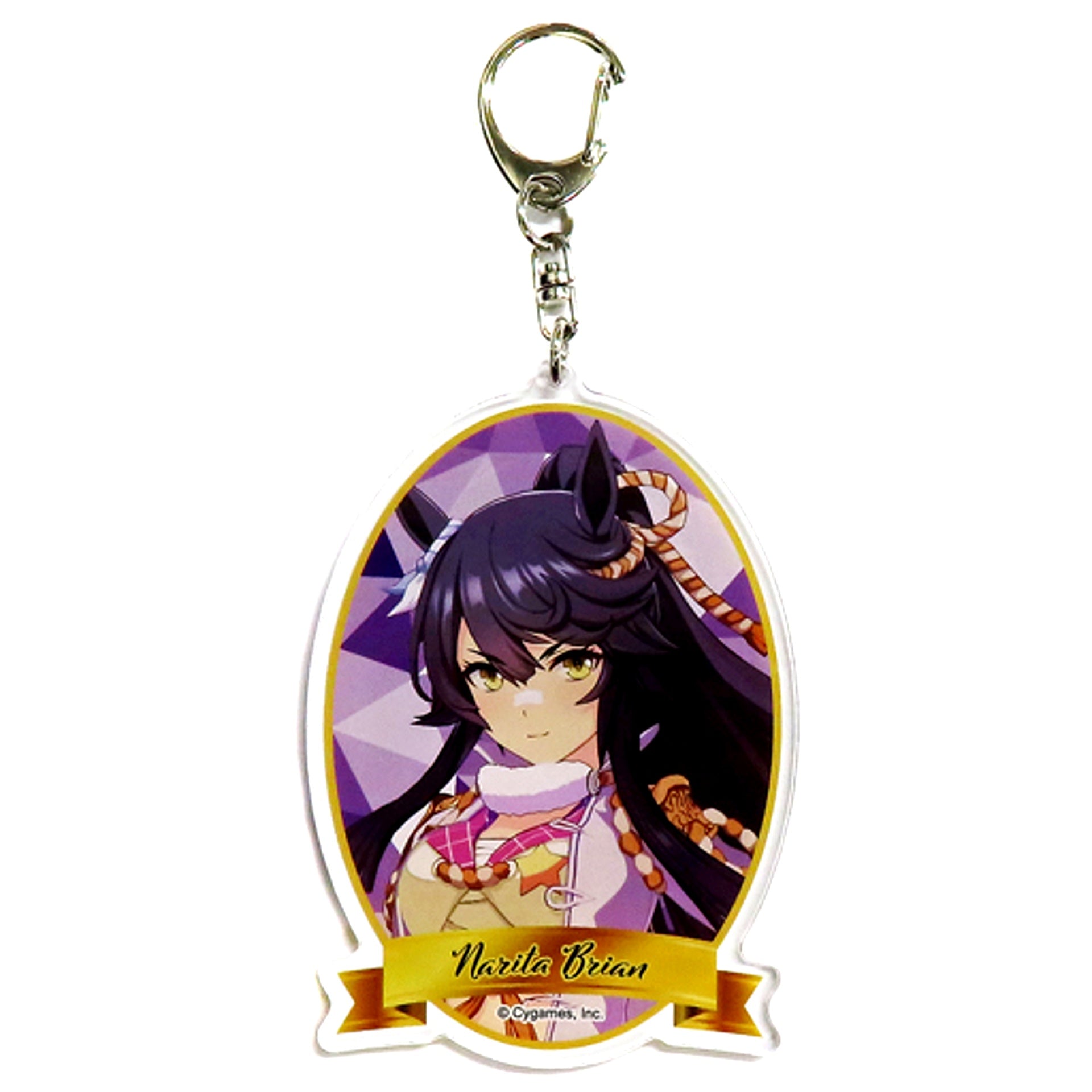 Narita Brian Race Uniform Uma Musume Pretty Derby Acrylic Keychain NAMCO Promotion Lottery Prize B-16 [USED]