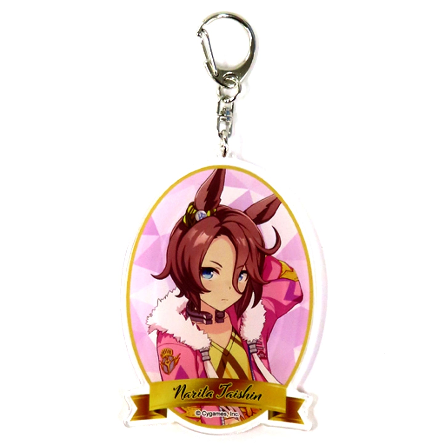 Narita Taishin Racing Uniform Umamusume Pretty Derby Acrylic Keychain NAMCO Promotion Lottery Kuji Prize B-36 [USED]