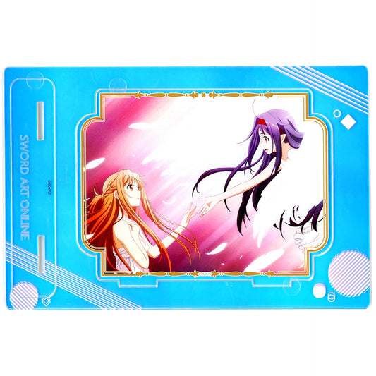 Asuna & Yuuki Farewell Sword Art Online KITCHEN CAR Aurora Acrylic Stand 10th Anniversary Ver. [USED]