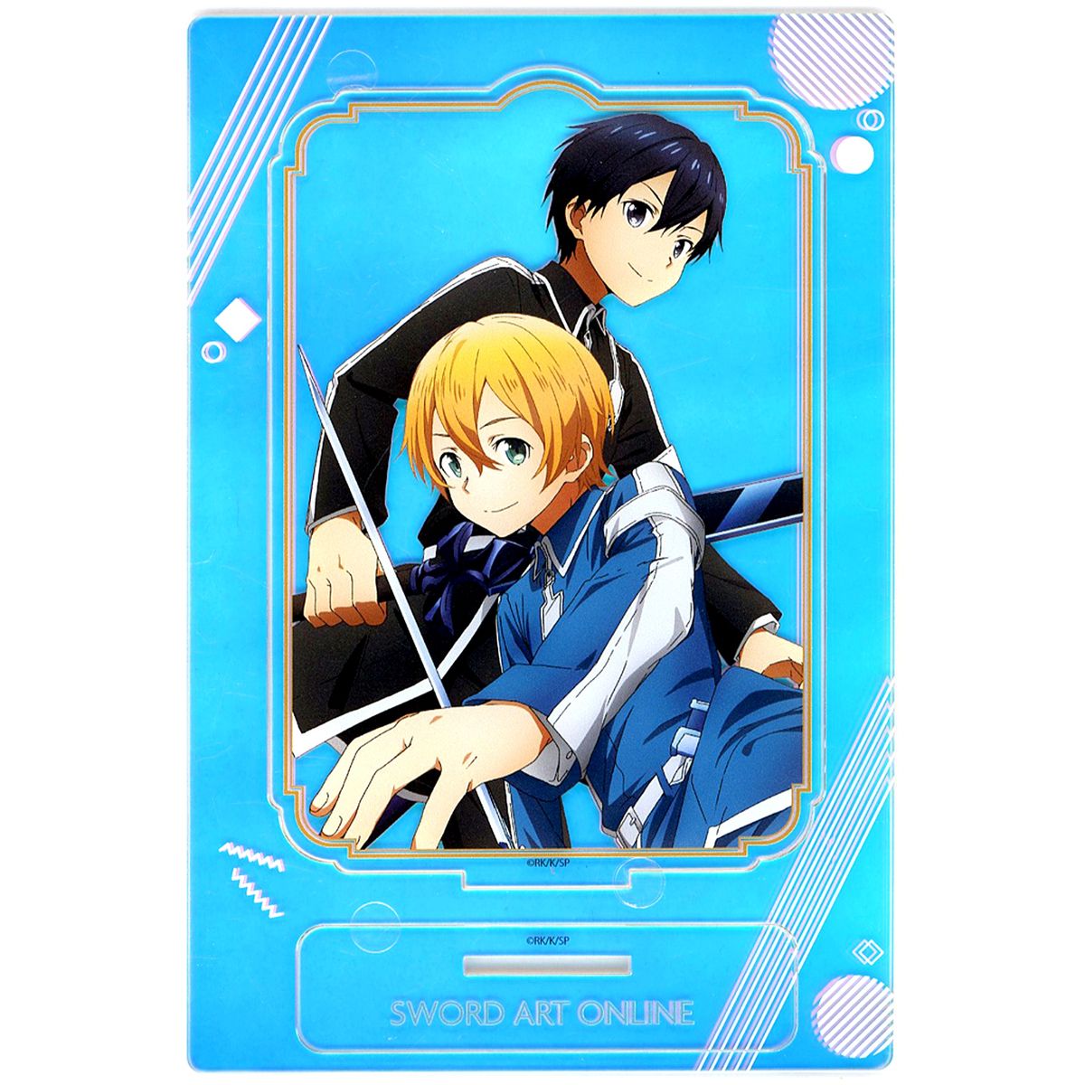 Kazuto Kirigaya Eugeo Uniform Aurora Acrylic Stand 10th Anniversary Ver. Sword Art Online Kitchen Car [USED]