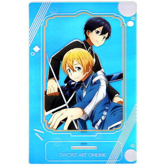 Kazuto Kirigaya Eugeo Uniform Aurora Acrylic Stand 10th Anniversary Ver. Sword Art Online Kitchen Car [USED]