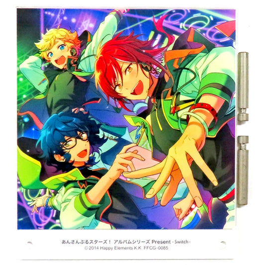 Switch Single Item Ensemble Stars! Album Series Switch First Press Limited Edition Jacket Design Acrylic Panel CD Bundle Bonus [USED]