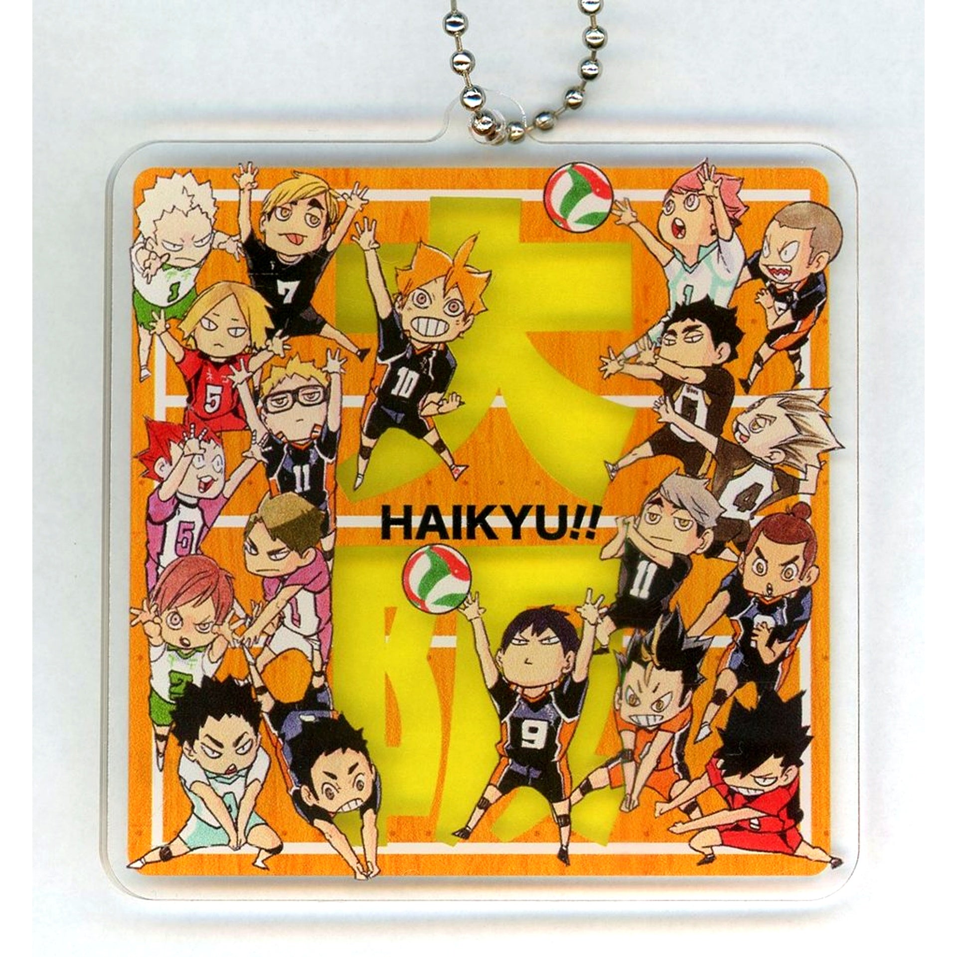 Group Haikyu!! Local Limited Acrylic Keychain Osaka [USED]